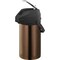 Service Ideas Airpot with Lever Lid, 3L Stainless Steel Lined, Rose Gold CTAL30BLRG - alternate 1